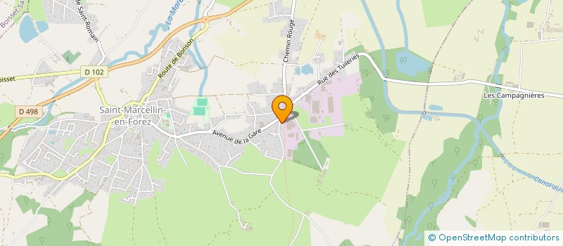 localisation de l'entreprise LJL  SAINT-MARCELLIN-EN-FOREZ