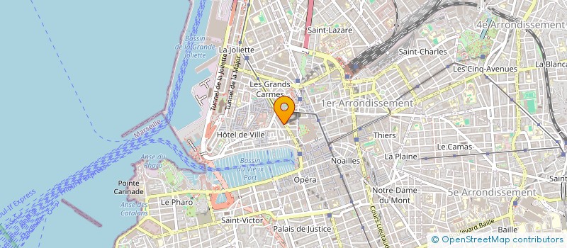 localisation de l'entreprise LJL à MARSEILLE