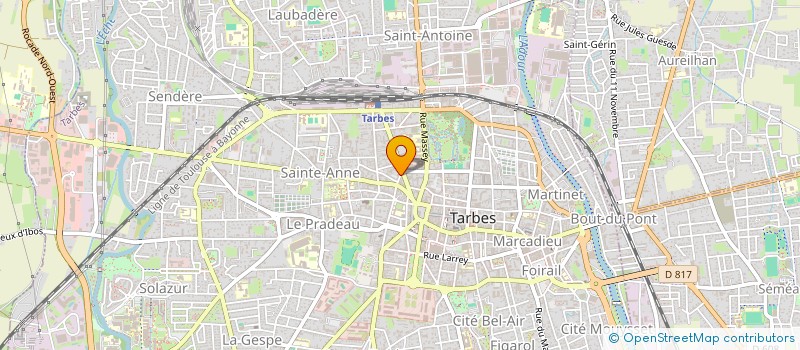 localisation de l'entreprise LJL INFORMATIQUE  TARBES