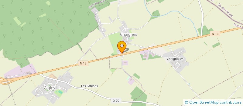 localisation de l'entreprise LJL SAS  PACY-SUR-EURE