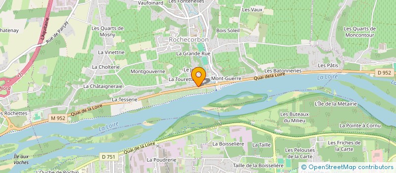 localisation de l'entreprise LJLB & CO  ROCHECORBON