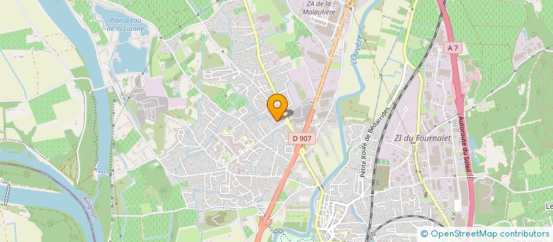 localisation de l'entreprise LJLMODEL'S  SORGUES