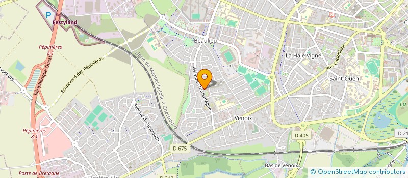 localisation de l'entreprise LJLT LE BRUN à CAEN
