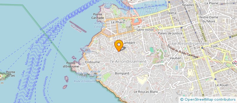 localisation de l'entreprise LJM à MARSEILLE