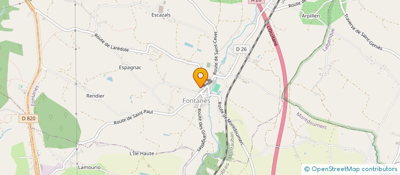 localisation de l'entreprise LJM  LALBENQUE