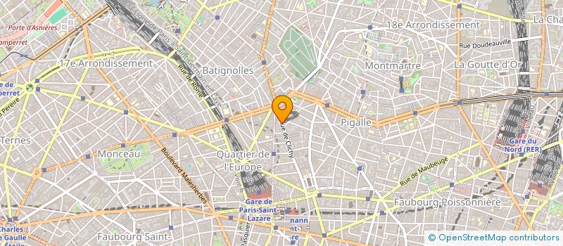 localisation de l'entreprise LJM  PARIS