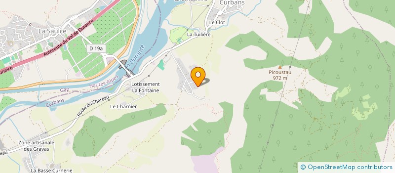 localisation de l'entreprise LJM à CURBANS