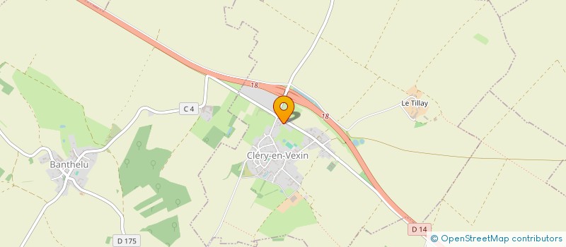 localisation de l'entreprise LJM  CLERY-EN-VEXIN