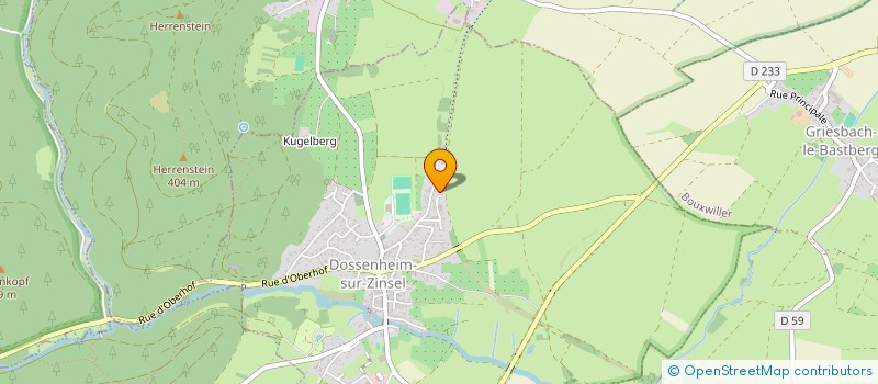 localisation de l'entreprise LJM GROUP  DOSSENHEIM-SUR-ZINSEL