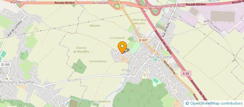 localisation de l'entreprise LJM HOLDING  AIX-NOULETTE