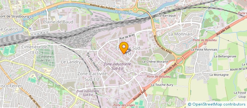 localisation de l'entreprise LJM IMMO à CESSON-SEVIGNE