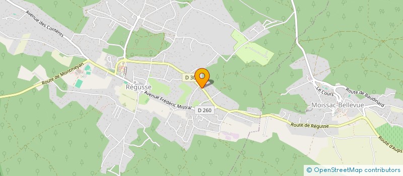 localisation de l'entreprise LJMANESCENCE à REGUSSE