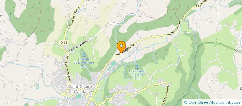 localisation de l'entreprise LJMH  SAINT-GEOIRE-EN-VALDAINE