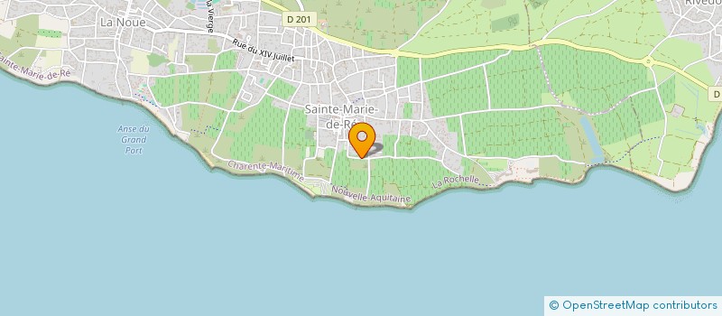 localisation de l'entreprise LJMH PARTICIPATIONS  SAINTE-MARIE-DE-RE