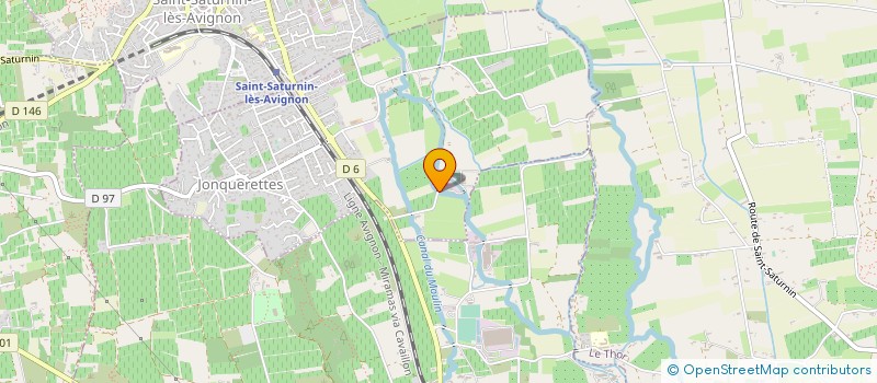 localisation de l'entreprise LJML  LE THOR