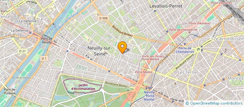 localisation de l'entreprise LJML à NEUILLY-SUR-SEINE