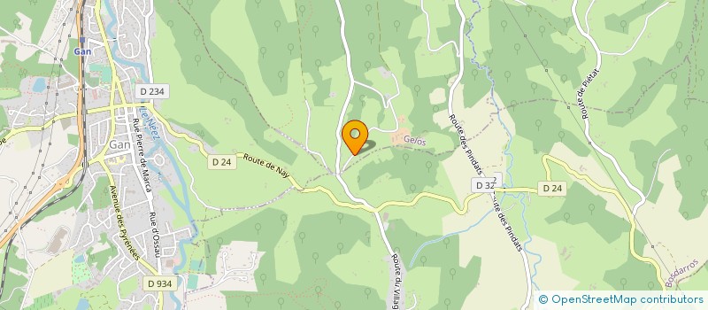 localisation de l'entreprise LJMP BOIS POLAIRE  GELOS