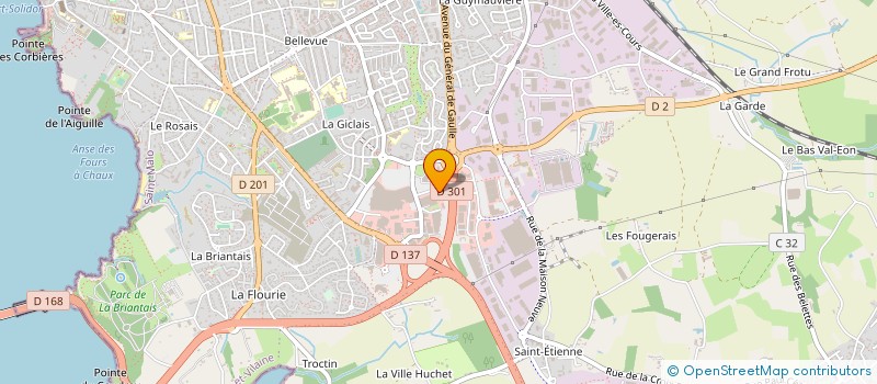 localisation de l'entreprise LJMR à SAINT-MALO