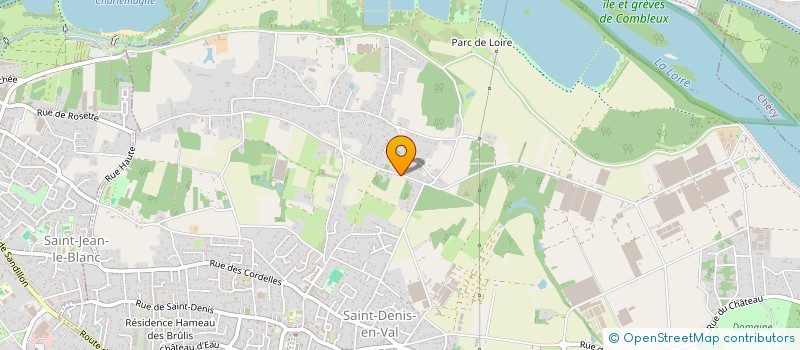 localisation de l'entreprise LJMS  SAINT-DENIS-EN-VAL