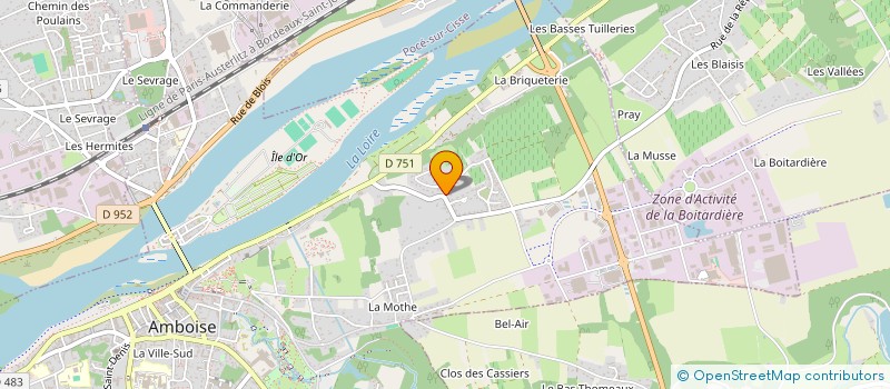 localisation de l'entreprise LJNL  AMBOISE