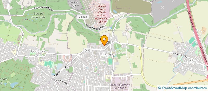 localisation de l'entreprise LJNS à COURTRY