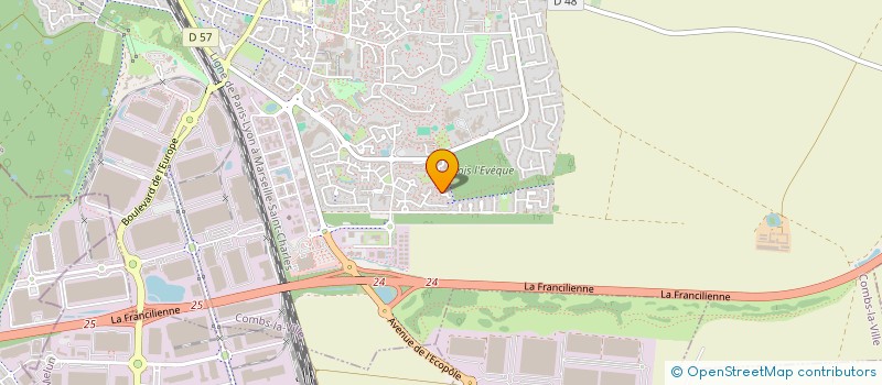 localisation de l'entreprise LJP ENTREPRISE  COMBS-LA-VILLE