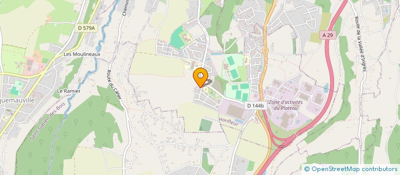 localisation de l'entreprise LJP HONFLEUR  HONFLEUR