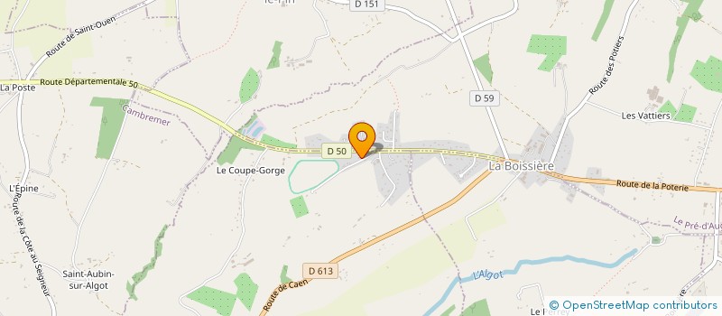 localisation de l'entreprise LJPFOURNET  LA HOUBLONNIERE