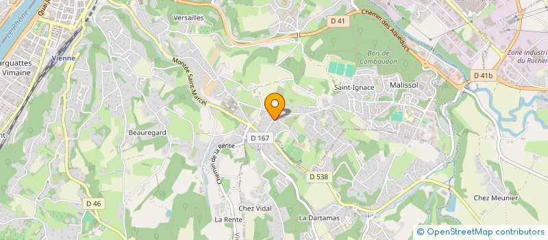 localisation de l'entreprise LJR MANAGEMENT à VIENNE