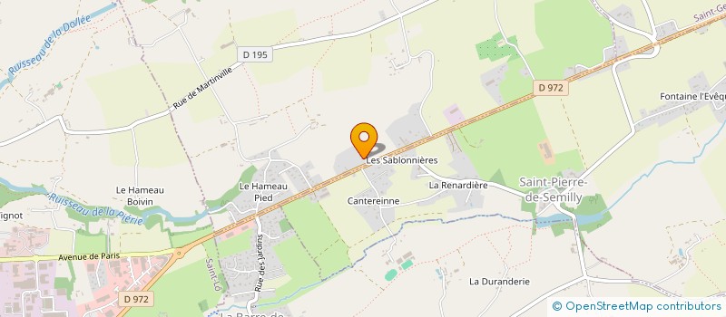 localisation de l'entreprise LJS à SAINT ANDRE DE L'EPINE