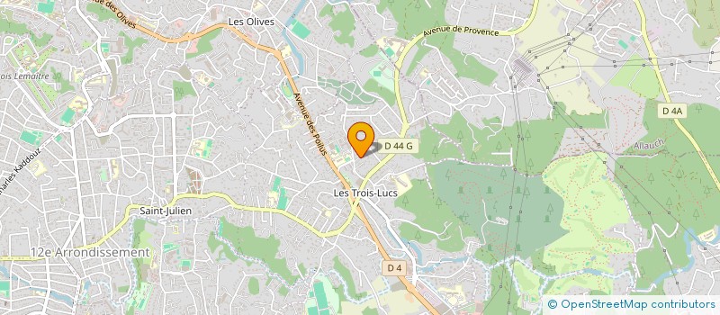 localisation de l'entreprise LJS FINANCIERE à MARSEILLE