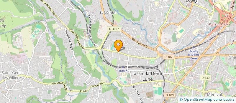 localisation de l'entreprise LJS INVEST  TASSIN-LA-DEMI-LUNE