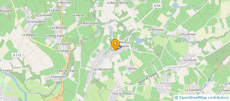 localisation de l'entreprise LJS INVEST  CLISSON