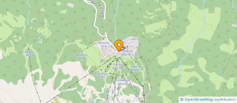 localisation de l'entreprise LJT DES CIMES  RISOUL