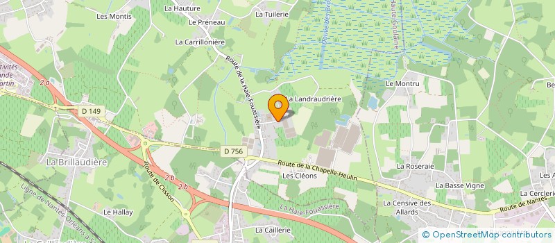 localisation de l'entreprise LJT INVEST  HAUTE-GOULAINE