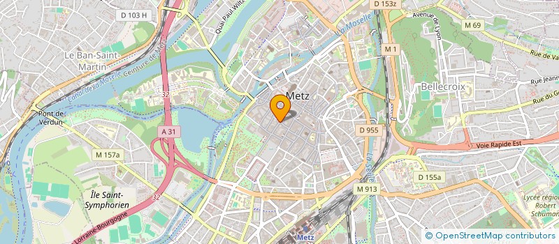 localisation de l'entreprise LJT METZ à METZ