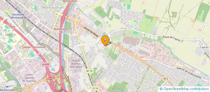 localisation de l'entreprise LJT PRO à TOULOUSE