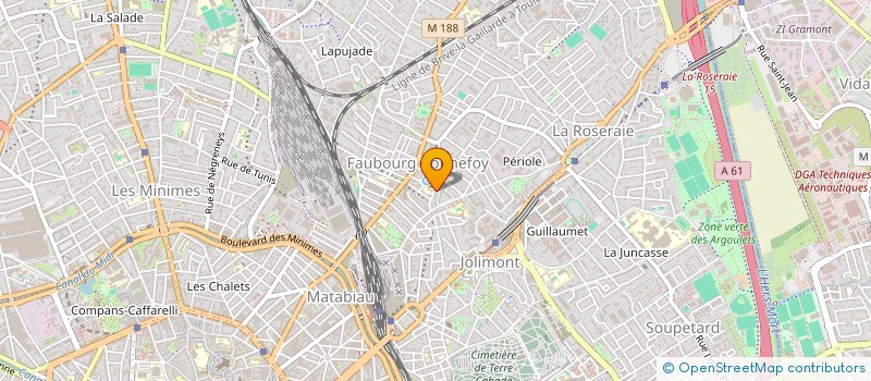 localisation de l'entreprise LJTC  TOULOUSE