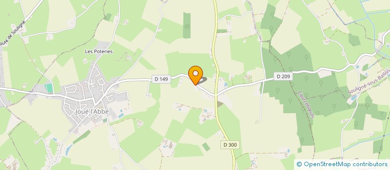 localisation de l'entreprise LJTI  JOUE L ABBE