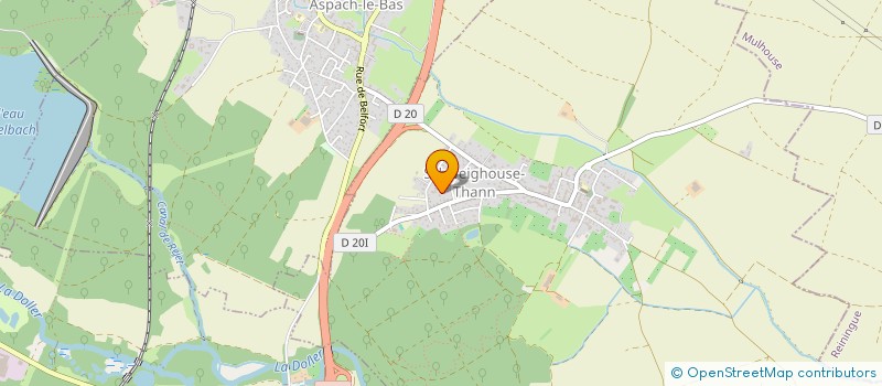 localisation de l'entreprise LJTP à SCHWEIGHOUSE-THANN