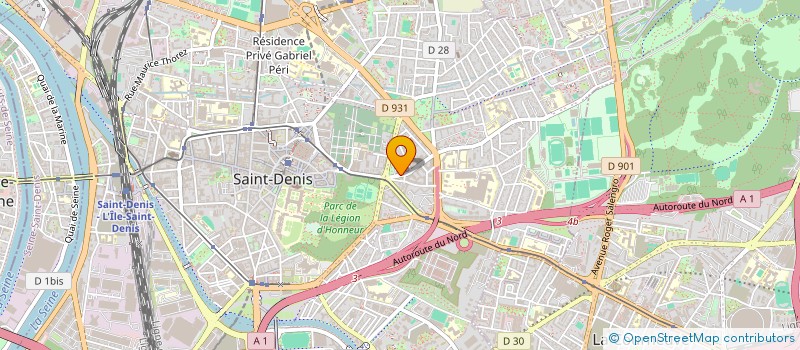 localisation de l'entreprise LJVM SERVICES à SAINT-DENIS