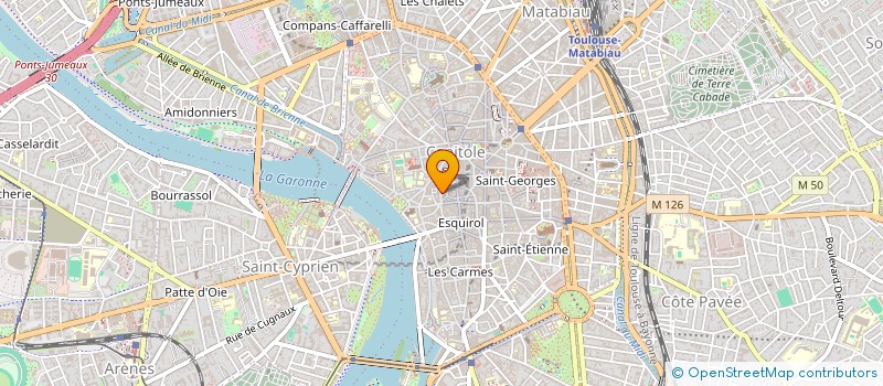localisation de l'entreprise LK  TOULOUSE