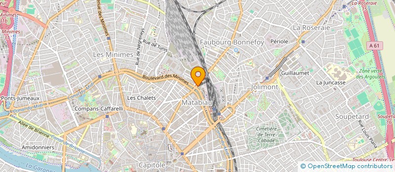localisation de l'entreprise LK à TOULOUSE
