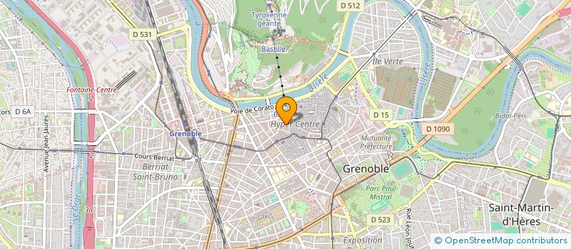 localisation de l'entreprise LK  GRENOBLE