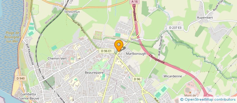 localisation de l'entreprise LK à SAINT-MARTIN-BOULOGNE