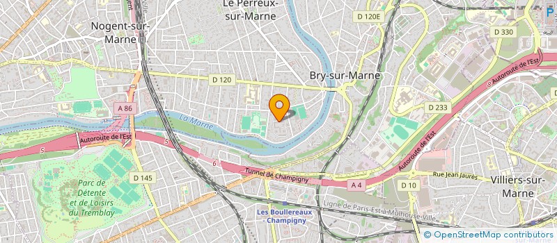 localisation de l'entreprise LK BATIMENT à LE PERREUX-SUR-MARNE