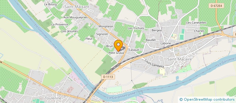 localisation de l'entreprise LK'BOIS  SAINT-MAIXANT