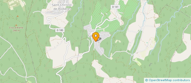 localisation de l'entreprise LK CHARPENTE  SALAZAC