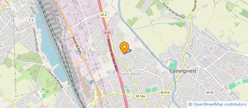 localisation de l'entreprise LK CLEAN  SAINT-ALBAN