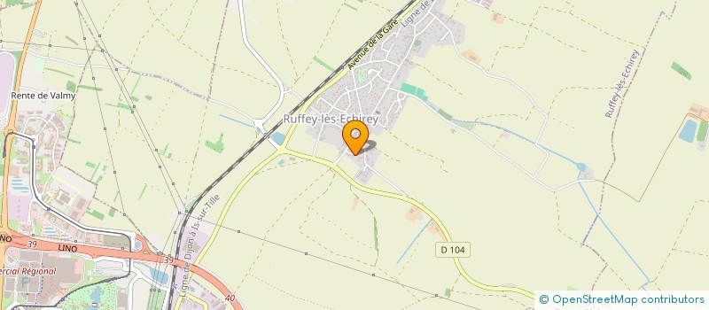 localisation de l'entreprise LK CONCEPT 21  RUFFEY-LES-ECHIREY